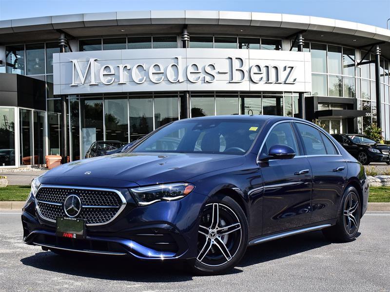 2025 Mercedes-Benz E350 PINNACLE TRIM / DRIVERS ASSISTANCE PKG / 
