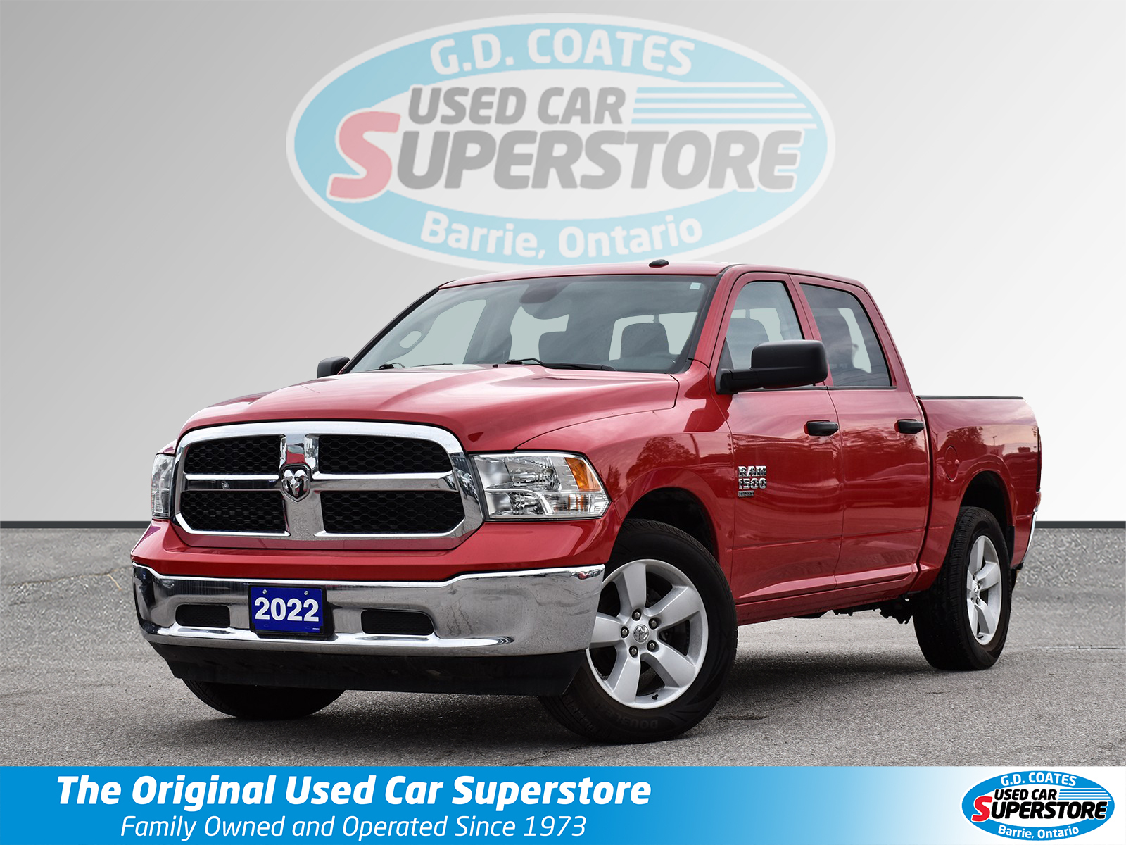 2022 Ram 1500 Classic SLT Crew Cab 4x4 ~Backup Camera ~Bluetooth ~20's