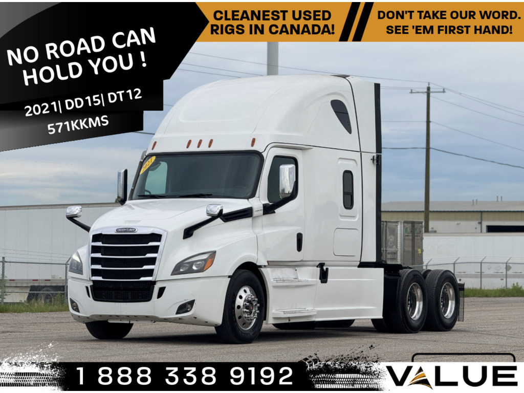 2021 Freightliner Cascadia DD15 | 505 HP | DT-12