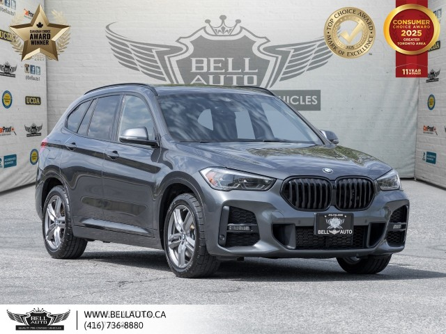 2022 BMW X1 xDrive28i, M-SPORTPKG, NAVI, PANO, BACKUPCAM, SENS
