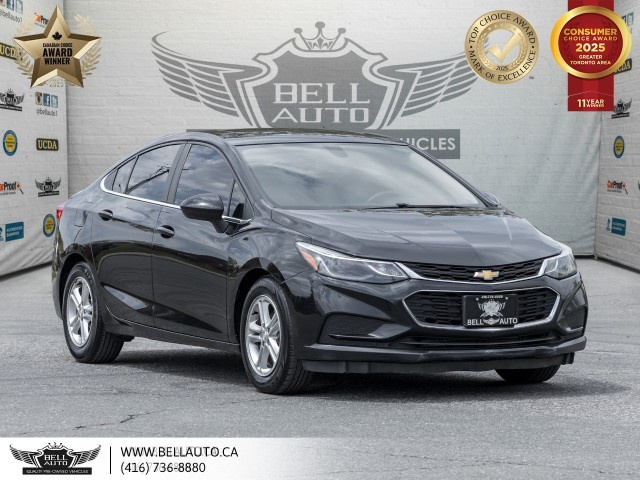 2017 Chevrolet Cruze LT, MOONROOF, BACKUPCAM, BOSESOUND®, ONSTAR, APPLE