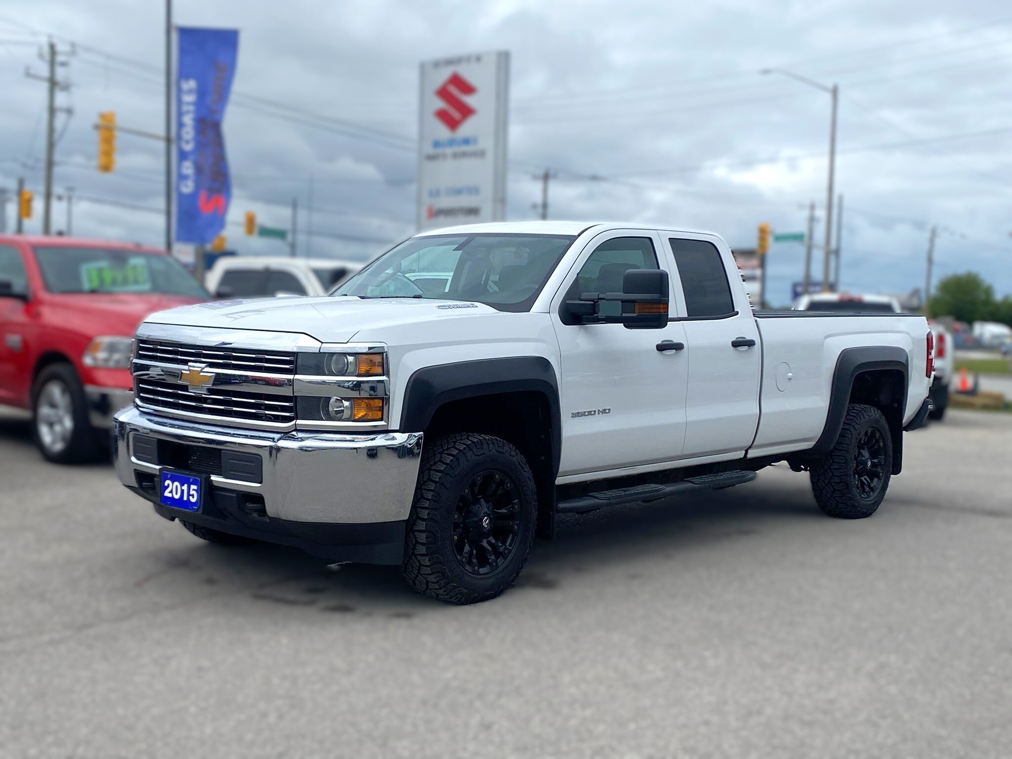 2015 Chevrolet SILVERADO 3500HD WT Double Cab 4x4 ~6.6L Duramax ~6-Speed Allison