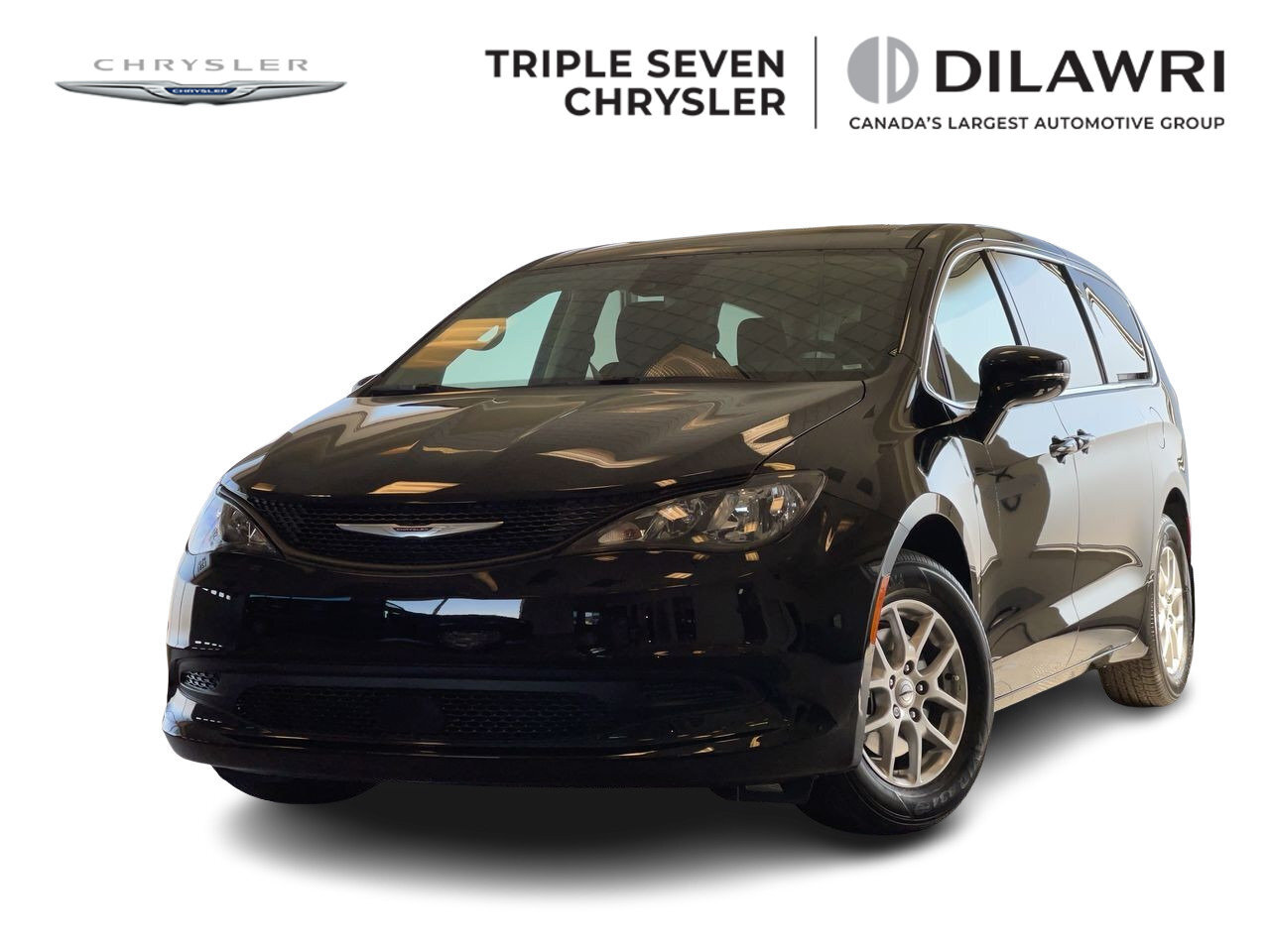 2024 Chrysler Grand Caravan SXT Black w/Alloy & Black St, Cloth Bucket Seats w