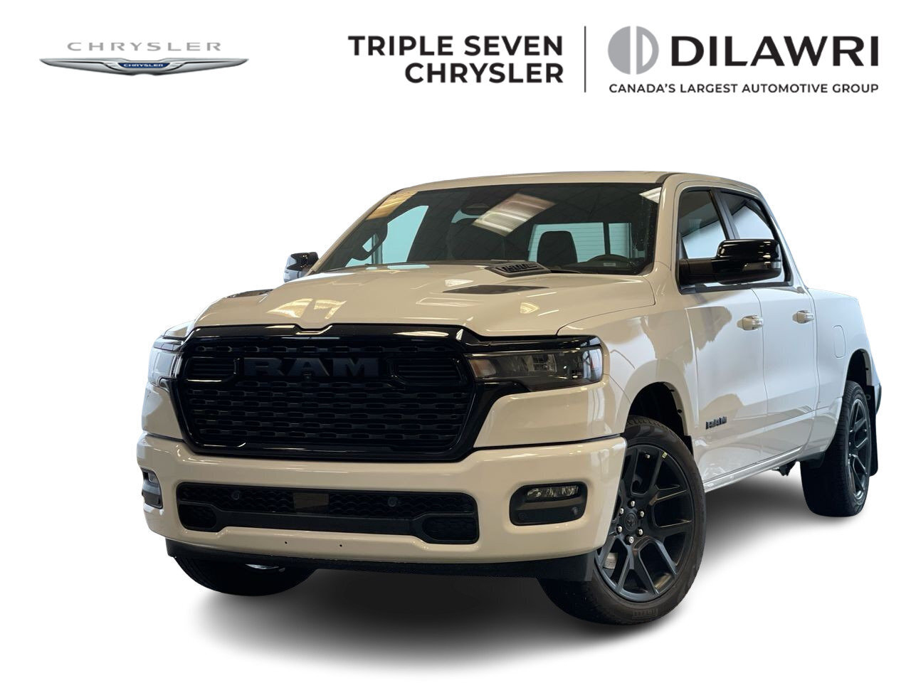 2025 Ram 1500 SPORT Night Edition, Dual-Pane Panoramic Sunroof, 