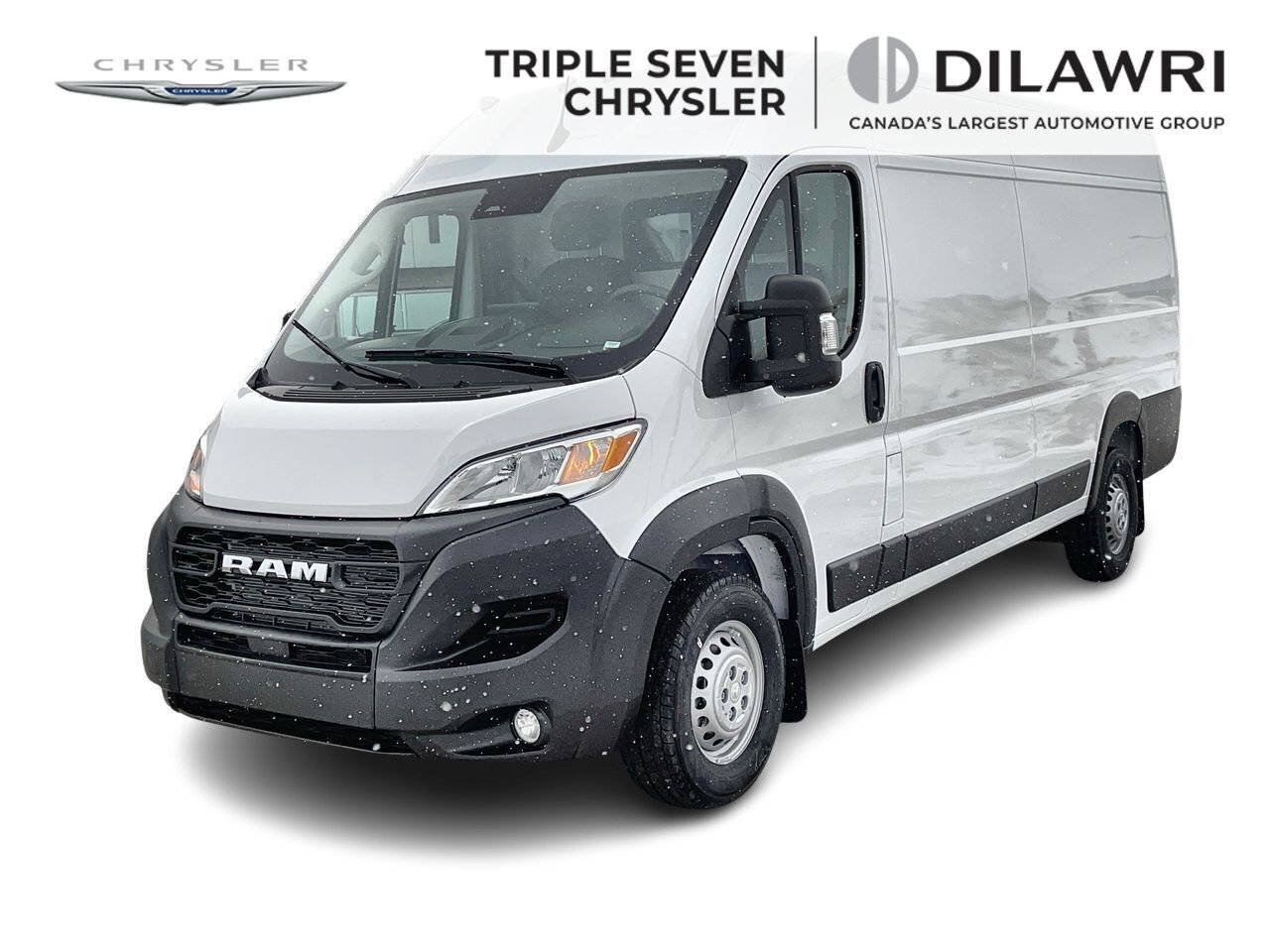2025 Ram PROMASTER CARGO VAN 3500 TRADESMAN W/ PASS SEAT Black Cloth Front Bucket Se