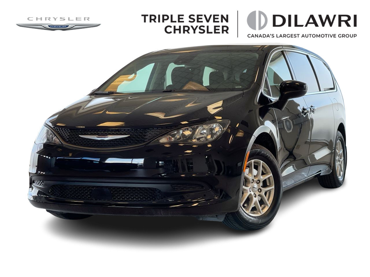 2024 Chrysler Grand Caravan SXT Black w/Alloy & Black St,Cloth Bucket Seats w/