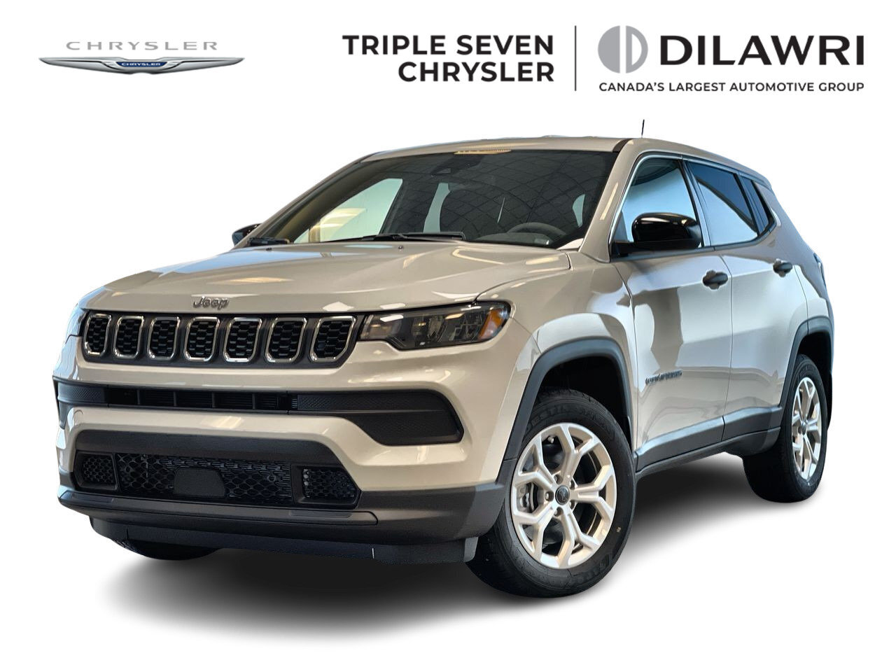 2025 Jeep Compass SPORT Black Cloth Bucket Seats
