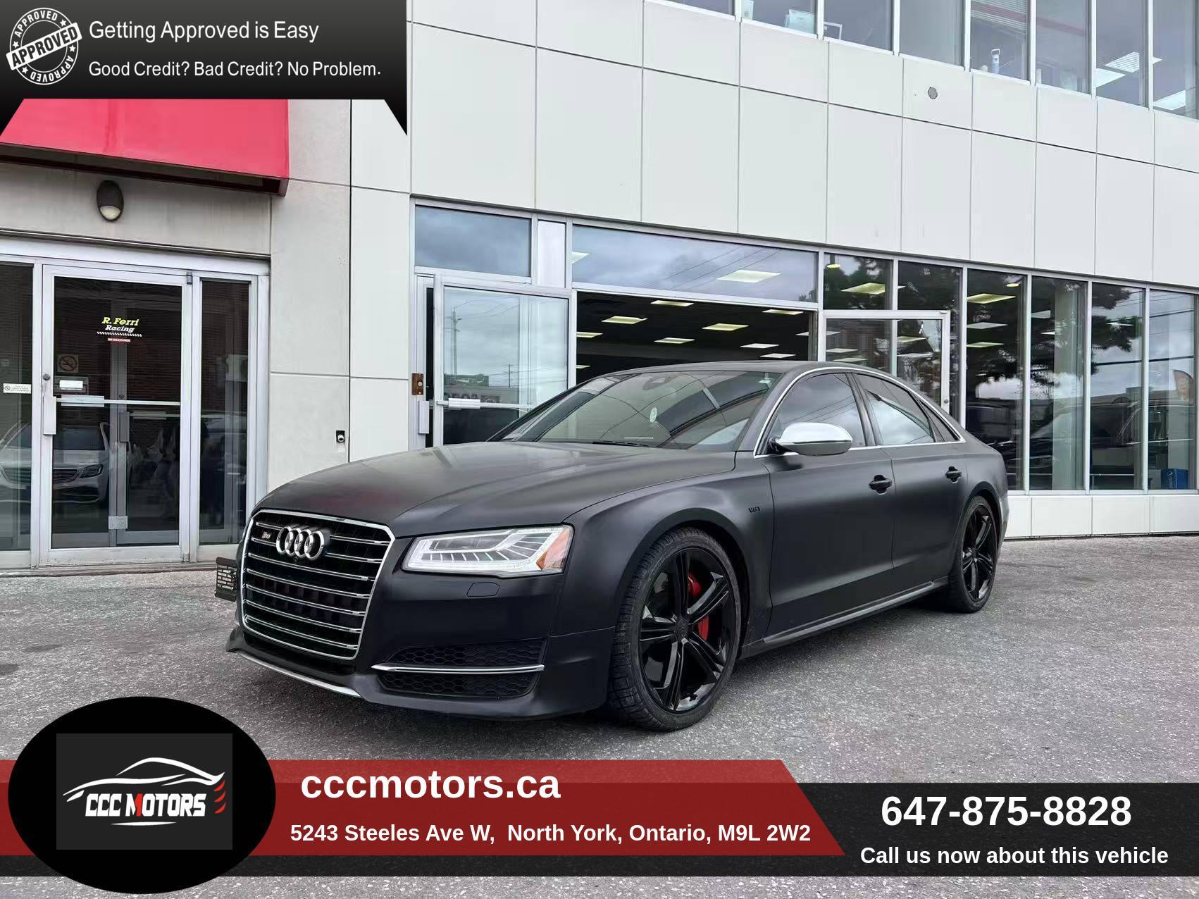 2015 Audi S8 4dr Sdn
