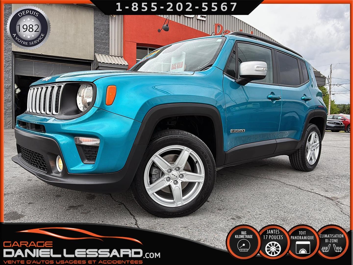 2021 Jeep Renegade ISLANDER 4X4 TOIT VOLANT+SIEGE CHAUFFANT MAG 17