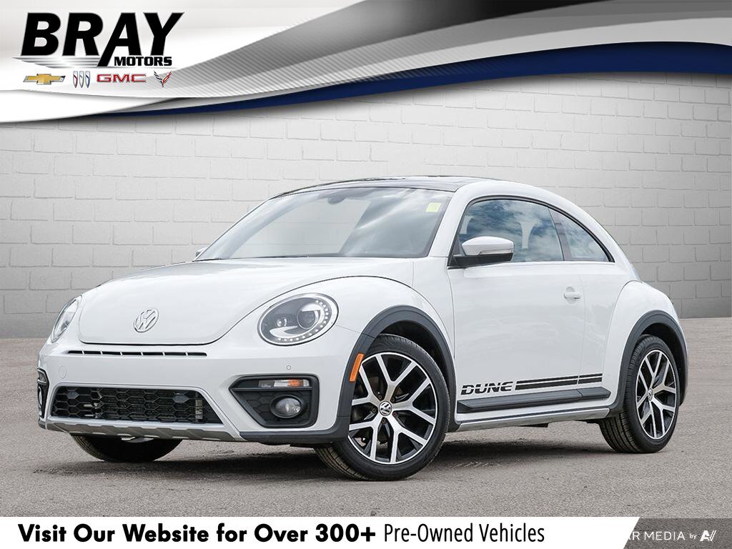 2017 Volkswagen Beetle Coupe DuneHARDTOP, AUTO, FENDER AUDIO, CLOTH, NAVIGATION