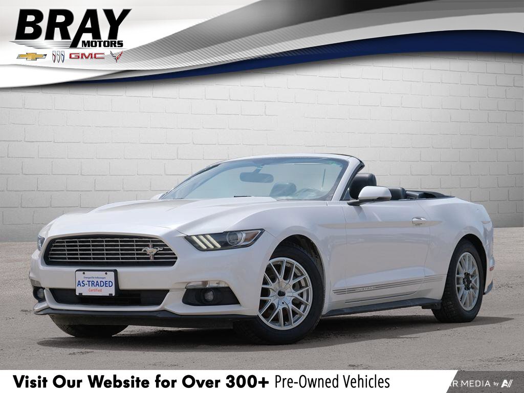 2017 Ford Mustang EcoBoost PremiumCERTIFIED AS-TRADED, TWO SETS OF T