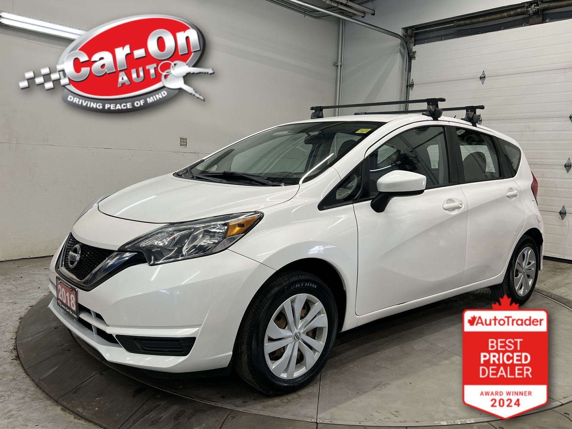 2018 Nissan Versa Note 5-SPEED | CERTIFIED!| A/C |  BLUETOOTH |ROOF RACK
