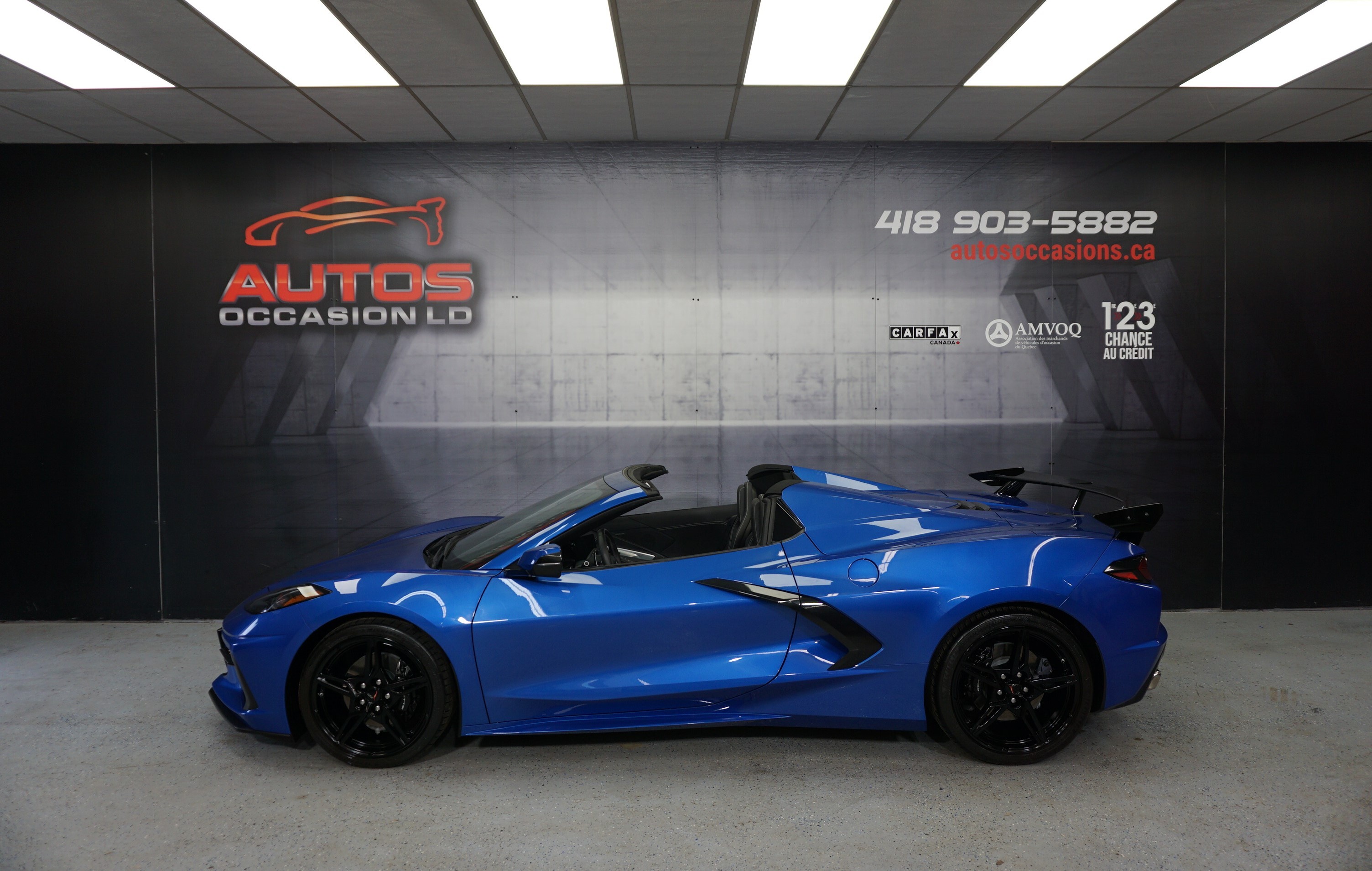 2022 Chevrolet Corvette 1LT DÉCAPOTABLE CUIR AUDIO BOSE CARPLAY 11 162 KM