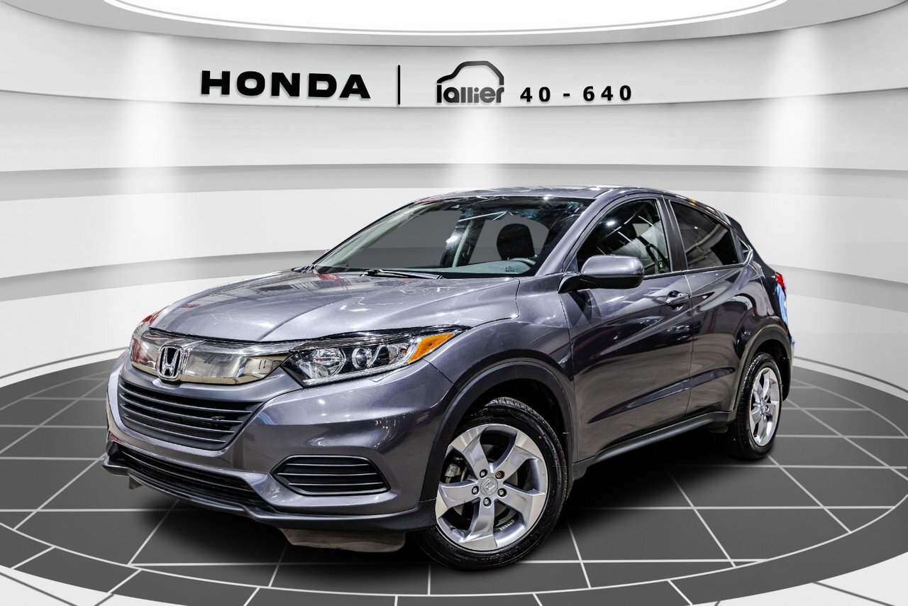 2021 Honda HR-V LX JAMAIS ACCIDENTÉ + UN SEUL PROPRIO + BAS KILO