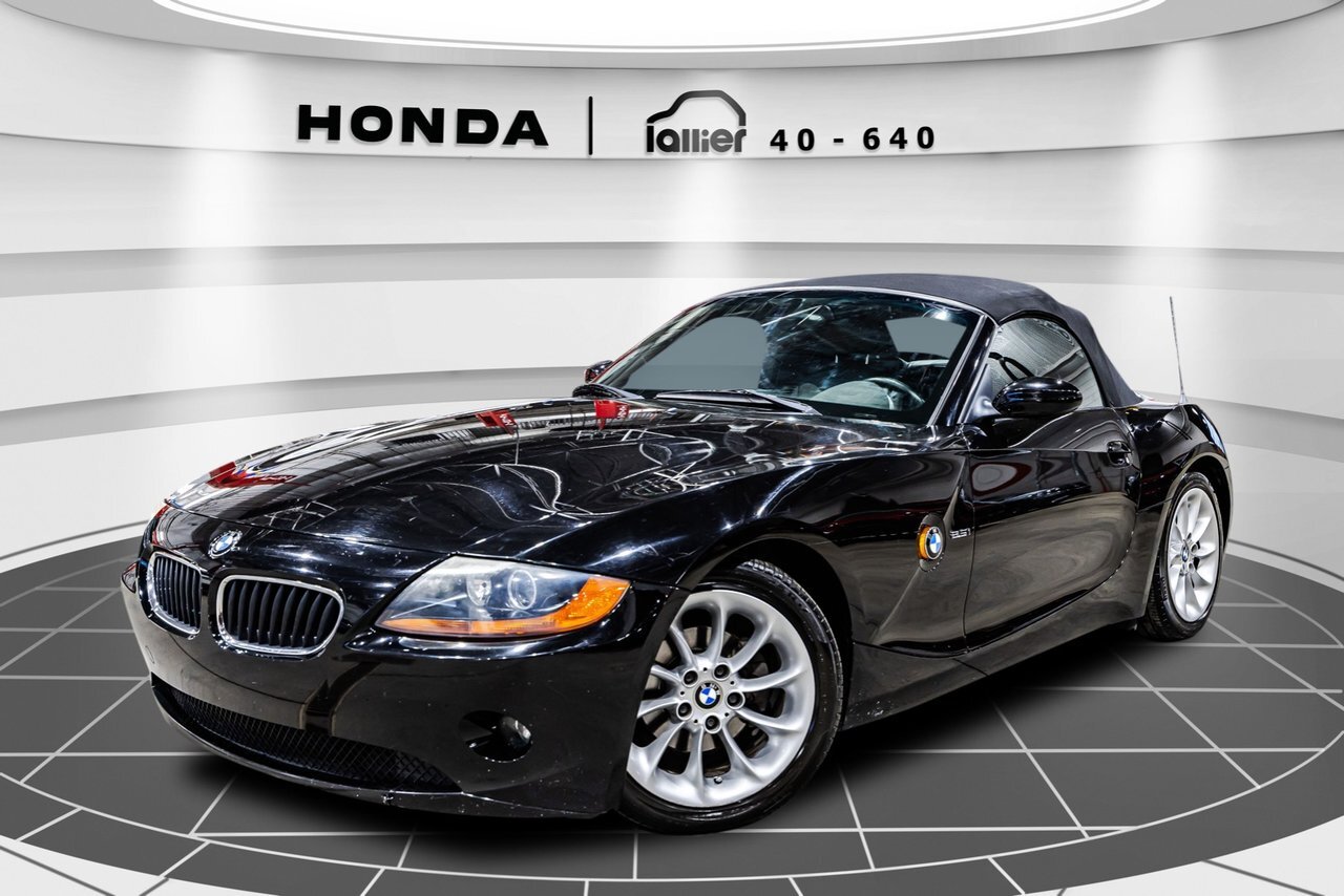 2003 BMW Z4 2.5i JAMAIS ACCIDENTÉ + BAS KILO + MANUELLE