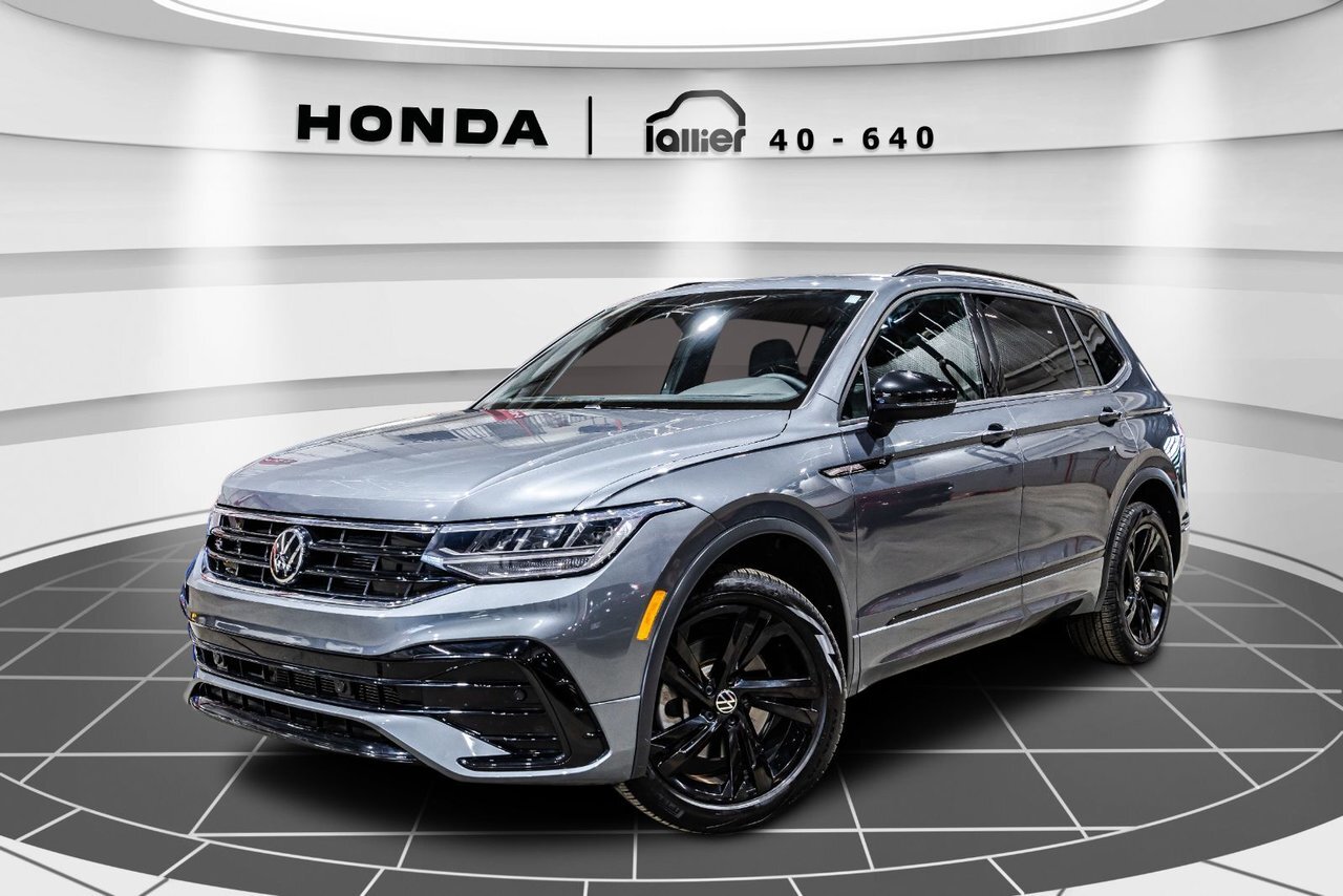 2023 Volkswagen Tiguan Comfortline R-Line Black Edition JAMAIS ACCIDENTÉ 