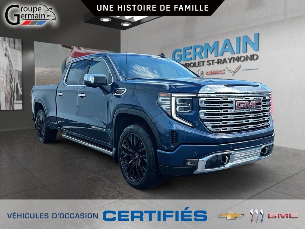 2022 GMC Sierra 1500 4WD CREW CAB DENALI | 6.2L | BOITE DE 6 1/2 |