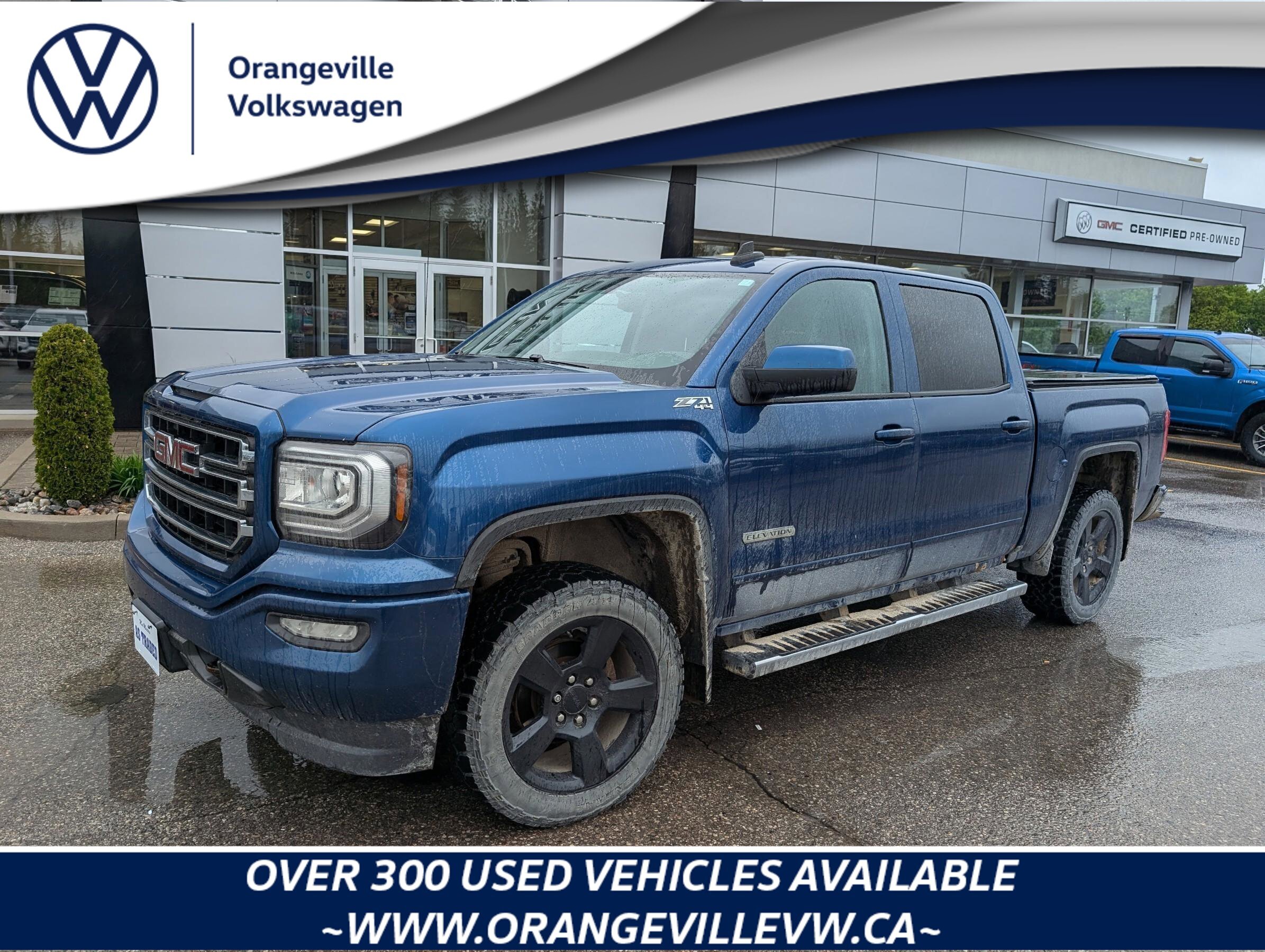 2017 GMC Sierra 1500 SLESLE ELEVATION, CREW, 4X4, 5.3L, NAV, HTD CLOTH,