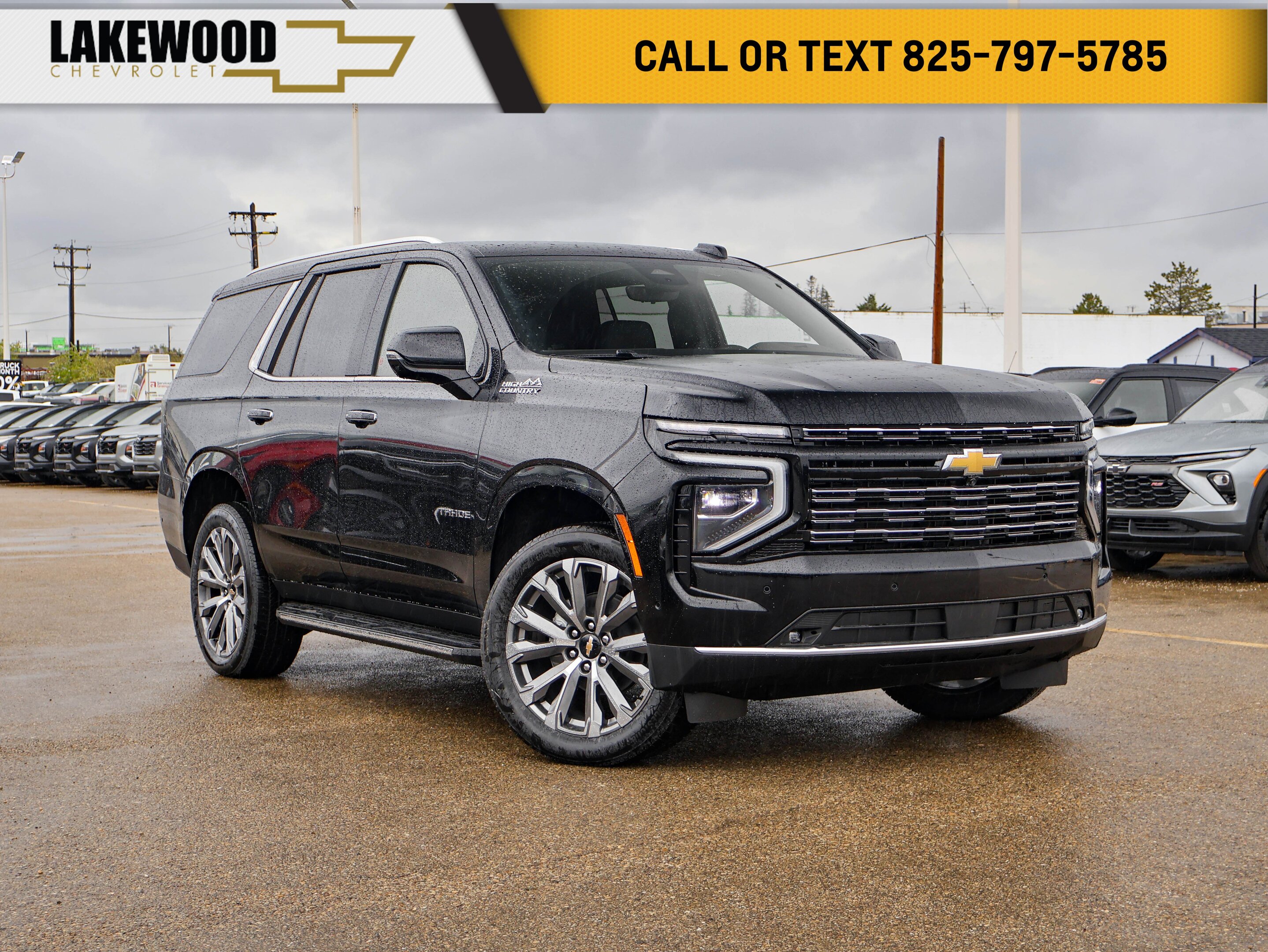 2025 Chevrolet Tahoe High Country