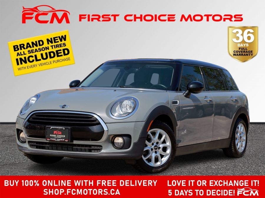 2017 MINI Clubman COOPER ALL4 ~AUTOMATIC, FULLY CERTIFIED WITH WARRA