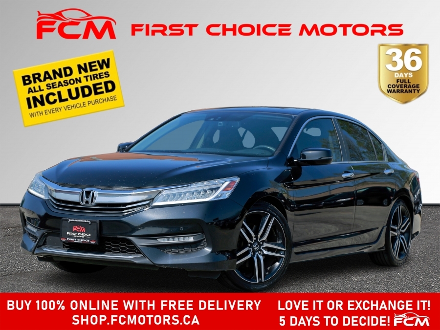 2017 Honda Accord TOURING ~AUTOMATIC, FULLY CERTIFIED WITH WARRANTY!