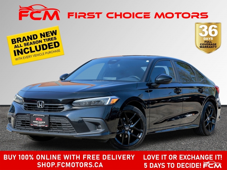 2022 Honda Civic SPORT ~AUTOMATIC, FULLY CERTIFIED WITH WARRANTY!!!