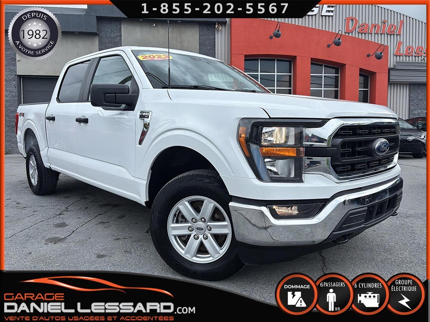 2023 Ford F-150 XLT, 4WD, CREW+BTE 5.5P, 3.5L ECOBOOST, GPS
