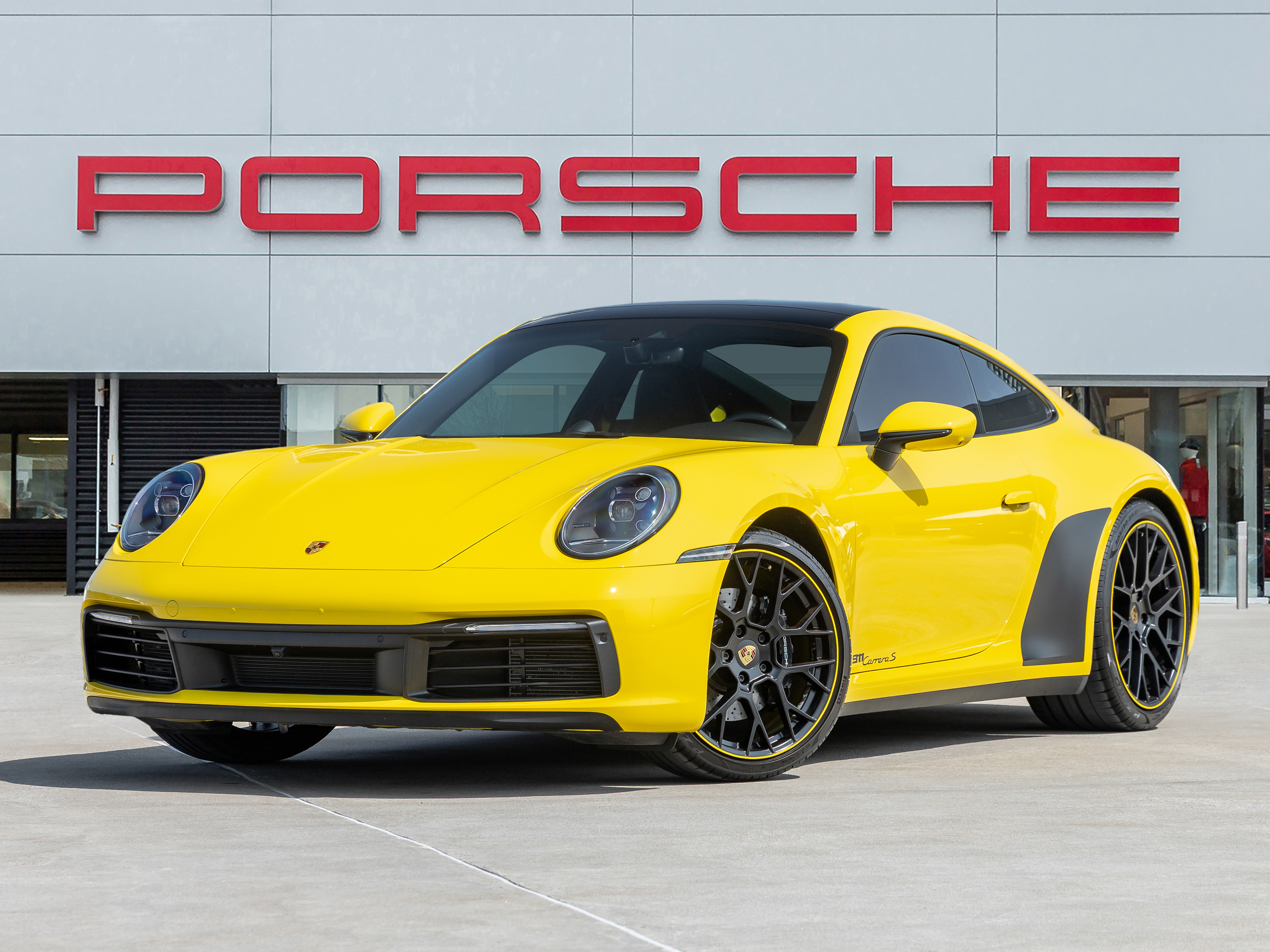2022 Porsche 911 Carrera S |  Racing Yellow | Sport Exhaust