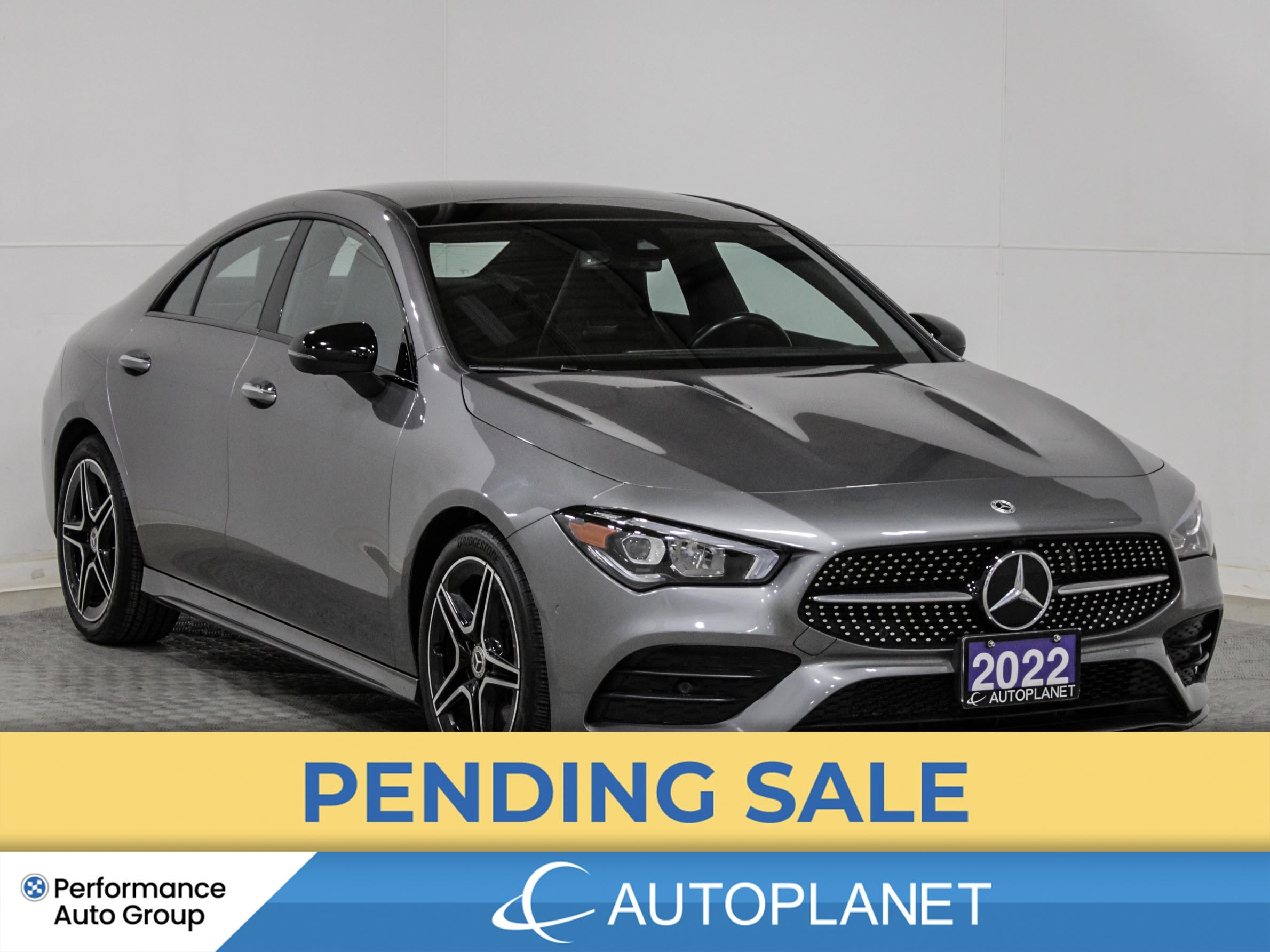 2022 Mercedes-Benz CLA250 4MATIC, Navi, 360 Cam, Pano Roof, Heated Seats!