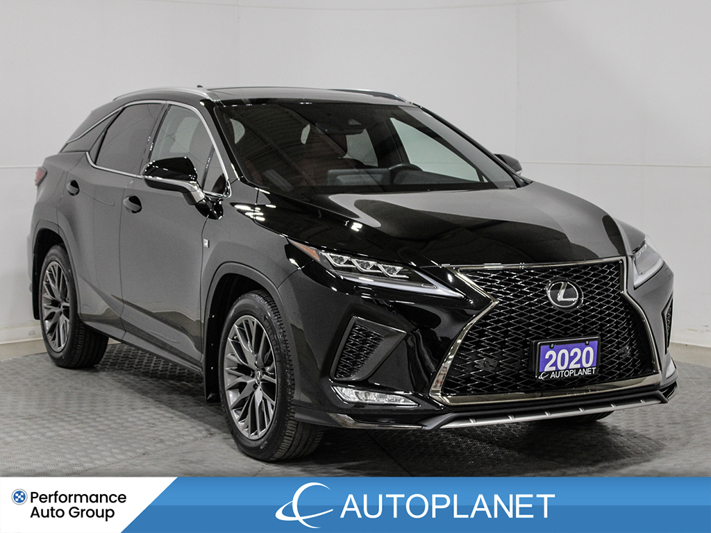 2020 Lexus RX 350 F-Sport 2 AWD, Navi, Sunroof, Back Up Cam!