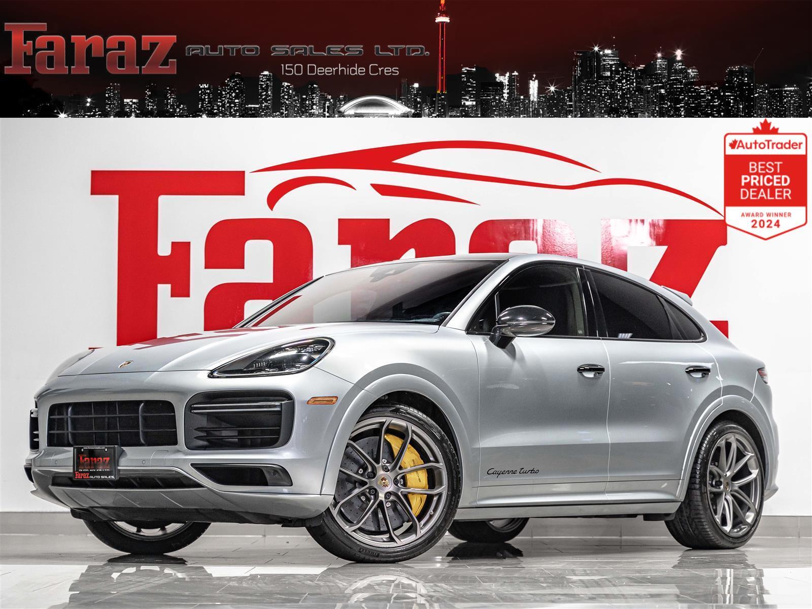 2020 Porsche Cayenne TURBO|COUPE|CARBON ROOF|CERAMIC BRAKES|BURMESTER 3
