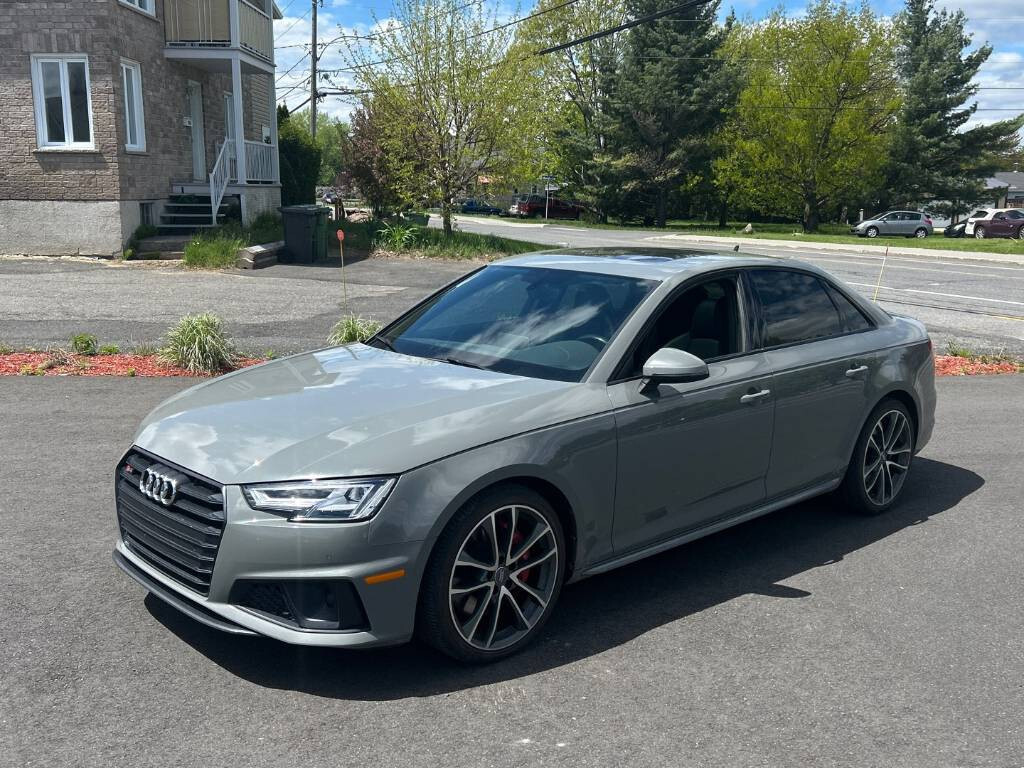 2019 Audi S4 3.0TFSI Quattro / Progressiv Pkg / Black Optics / 