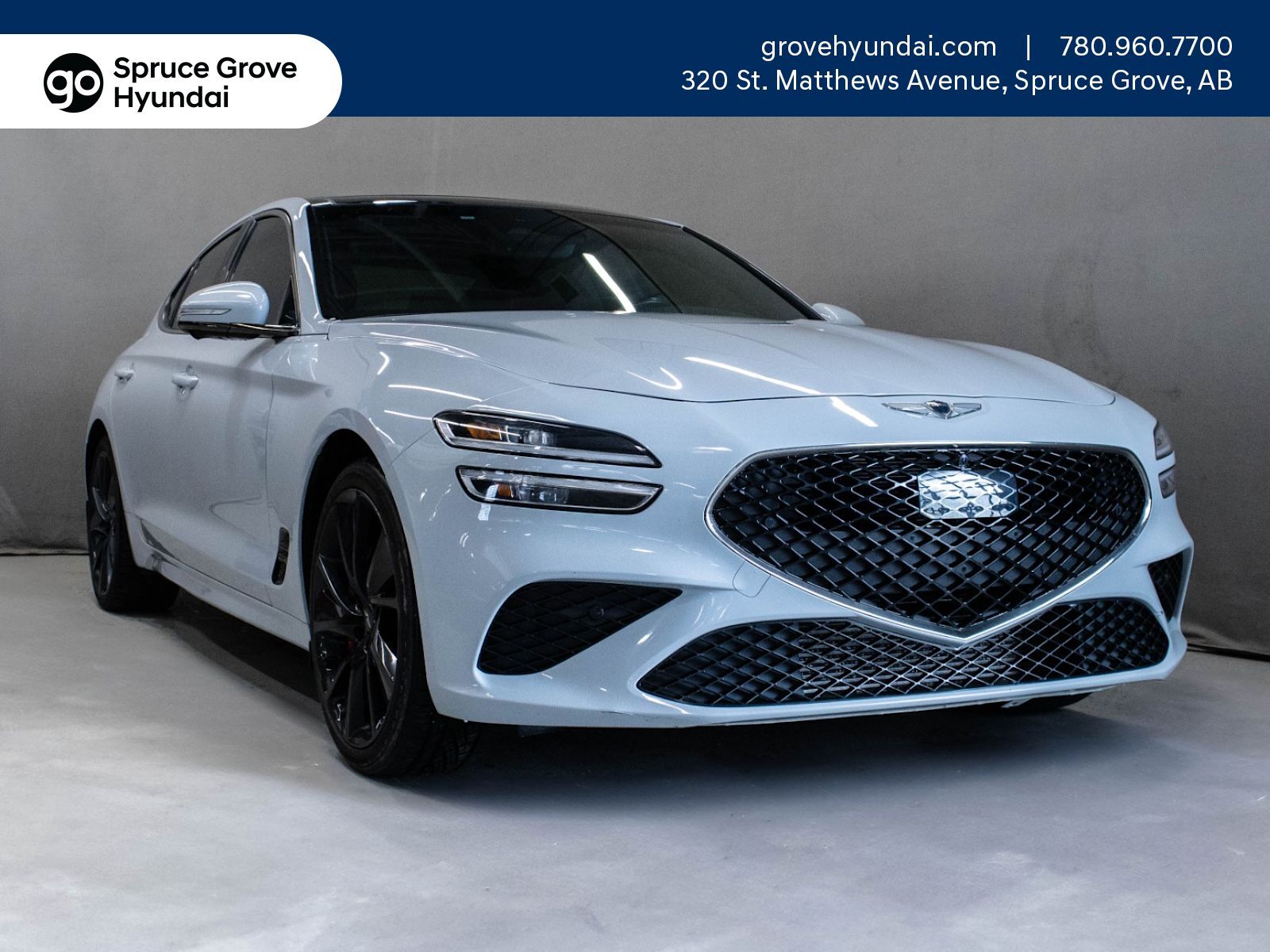 2022 Genesis G70 Sport: AWD, Front and Rear Heated Seats, Apple Car