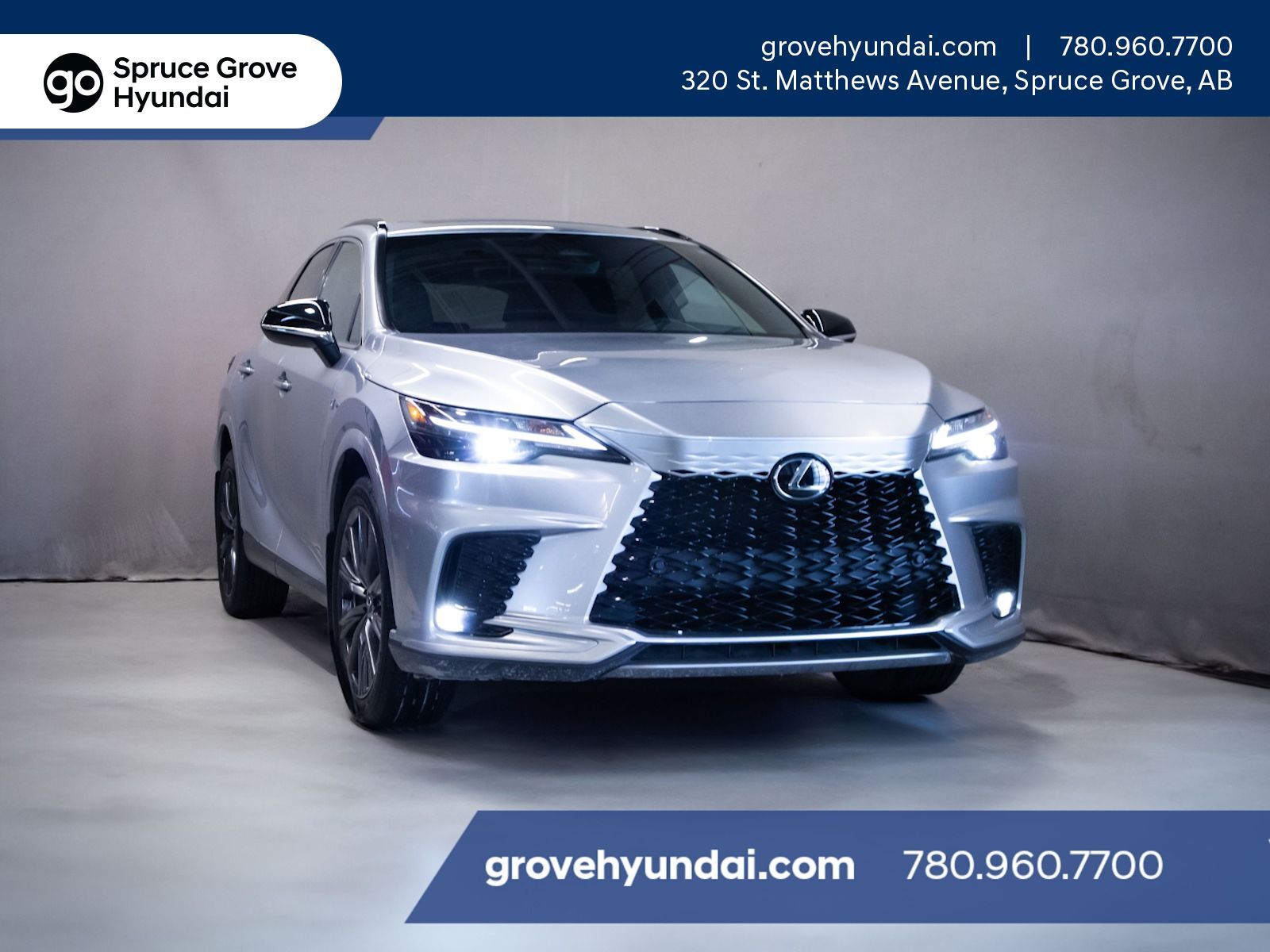 2024 Lexus RX F SPORT 2: HEATED/COOLED SEATS, WIRELESS CHARGING,
