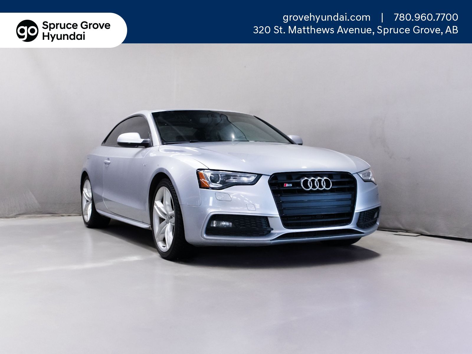 2015 Audi S5 TECHNIK: HEATED LEATHER SEATS, SUNROOF, MANUAL
