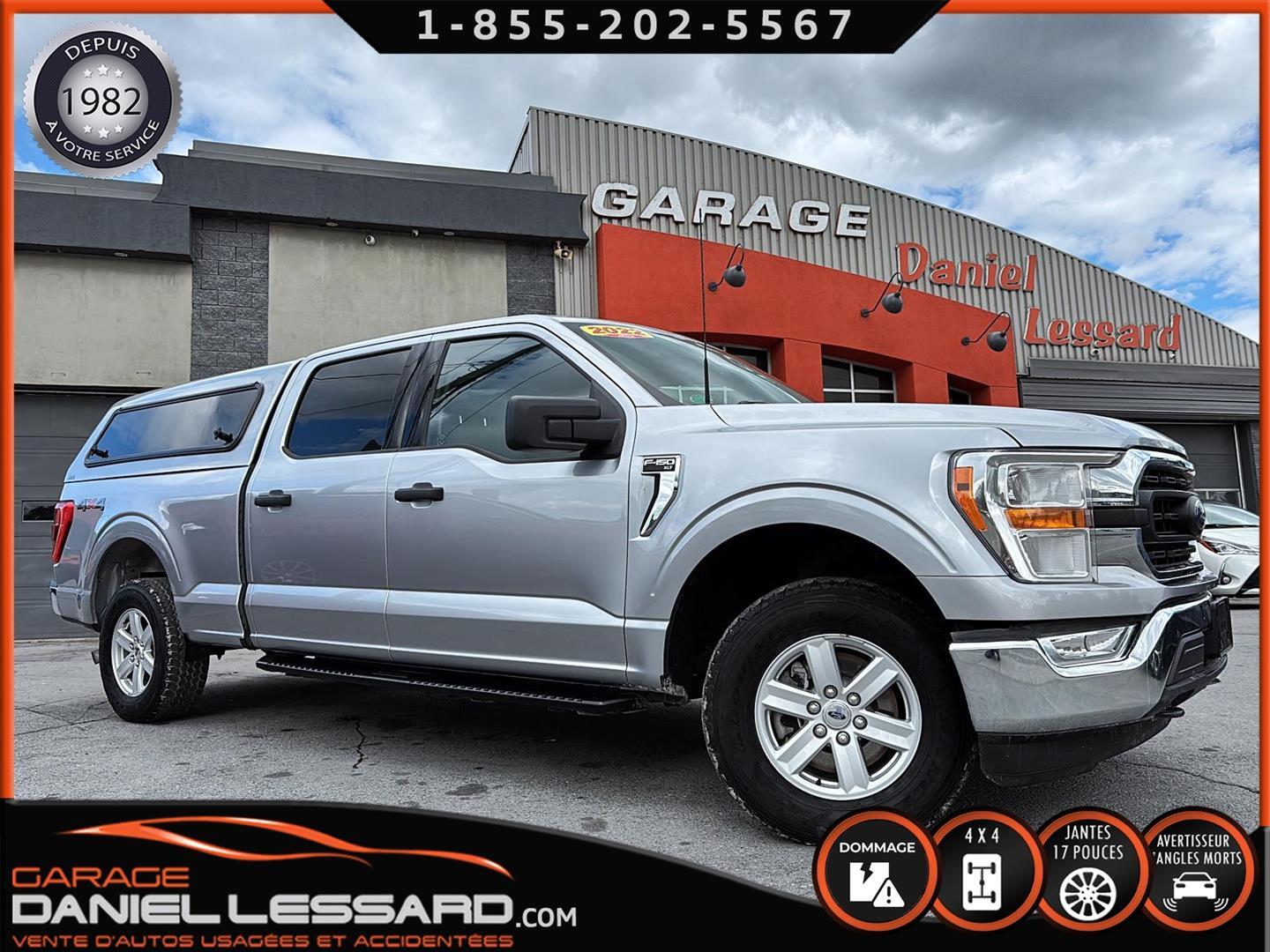 2022 Ford F-150 XLT CREW CAB BTE 6,5 CAB ARE, ACCIDENTÉ VGA