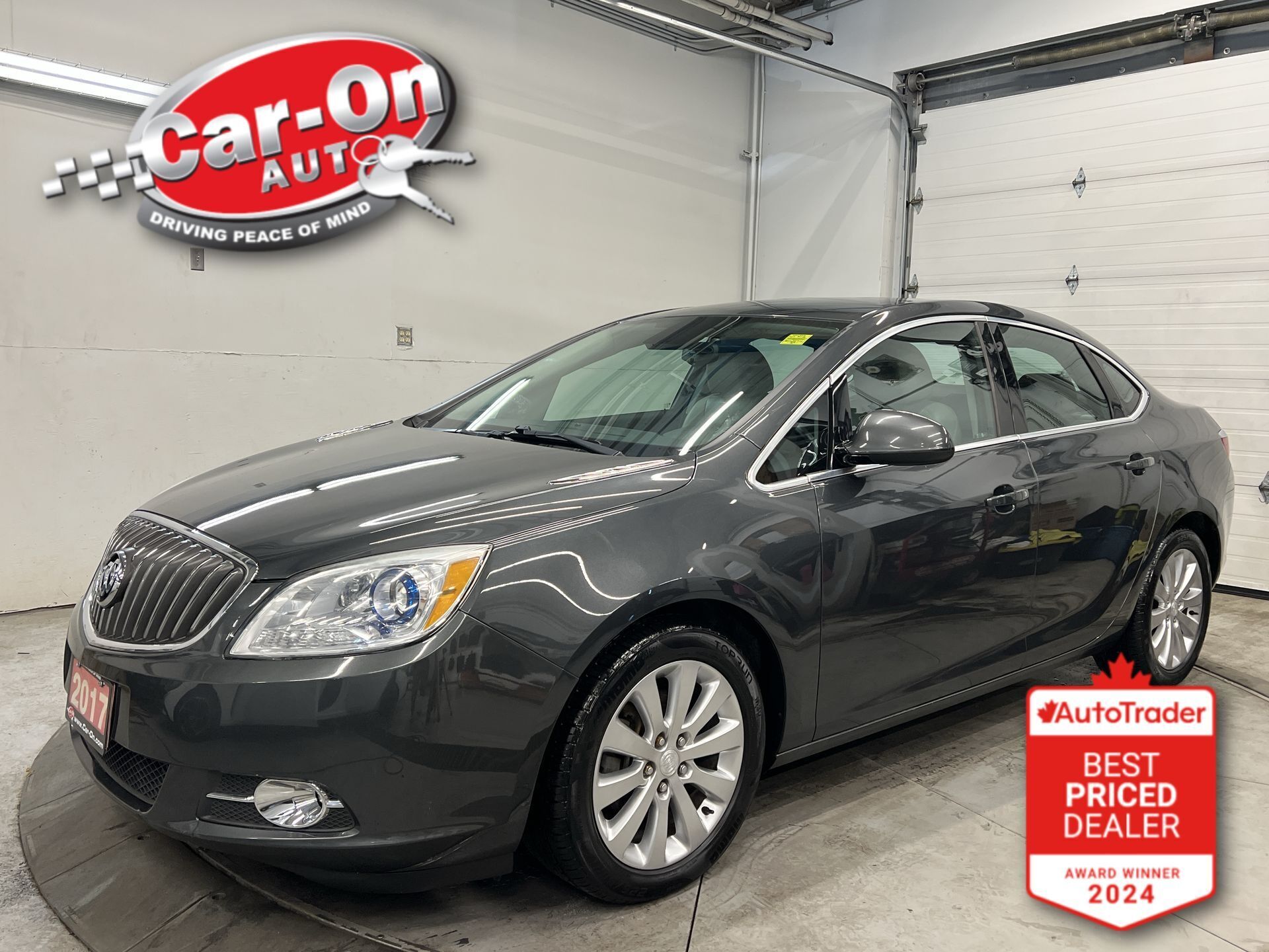 2017 Buick Verano LOW KMS|LEATHER|REMOTE START|HTD SEATS|REAR CAM