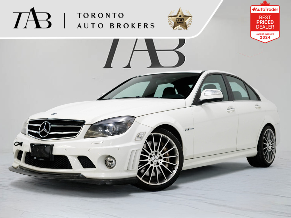 2009 Mercedes-Benz C 63 AMG 6.3L AMG PANO NAVIGATION 19 IN WHEELS, Toronto, Cash