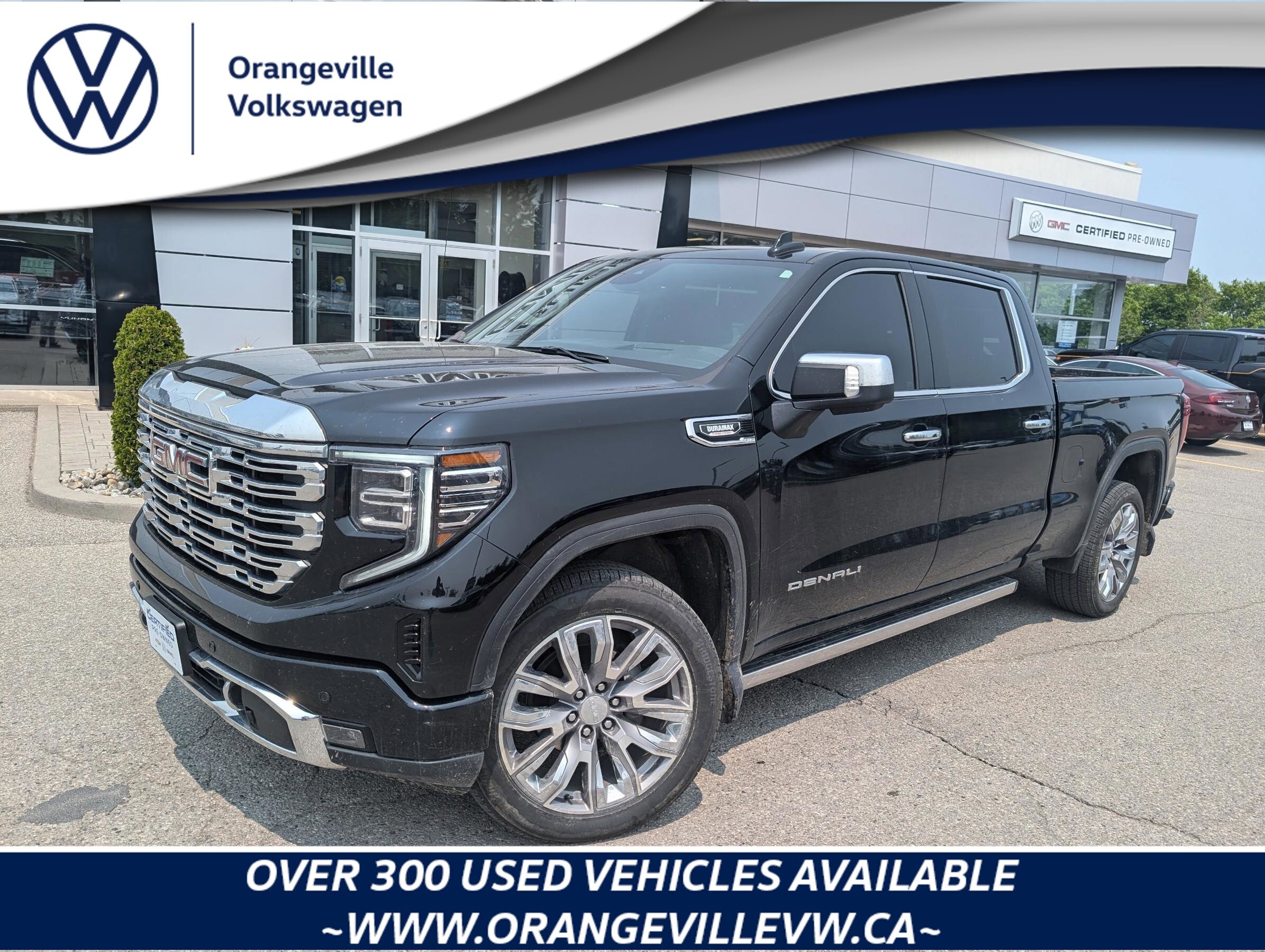 2025 GMC Sierra 1500 DenaliDENALI RESERVE, DURAMAX, NAV, ROOF, 1-OWNER!