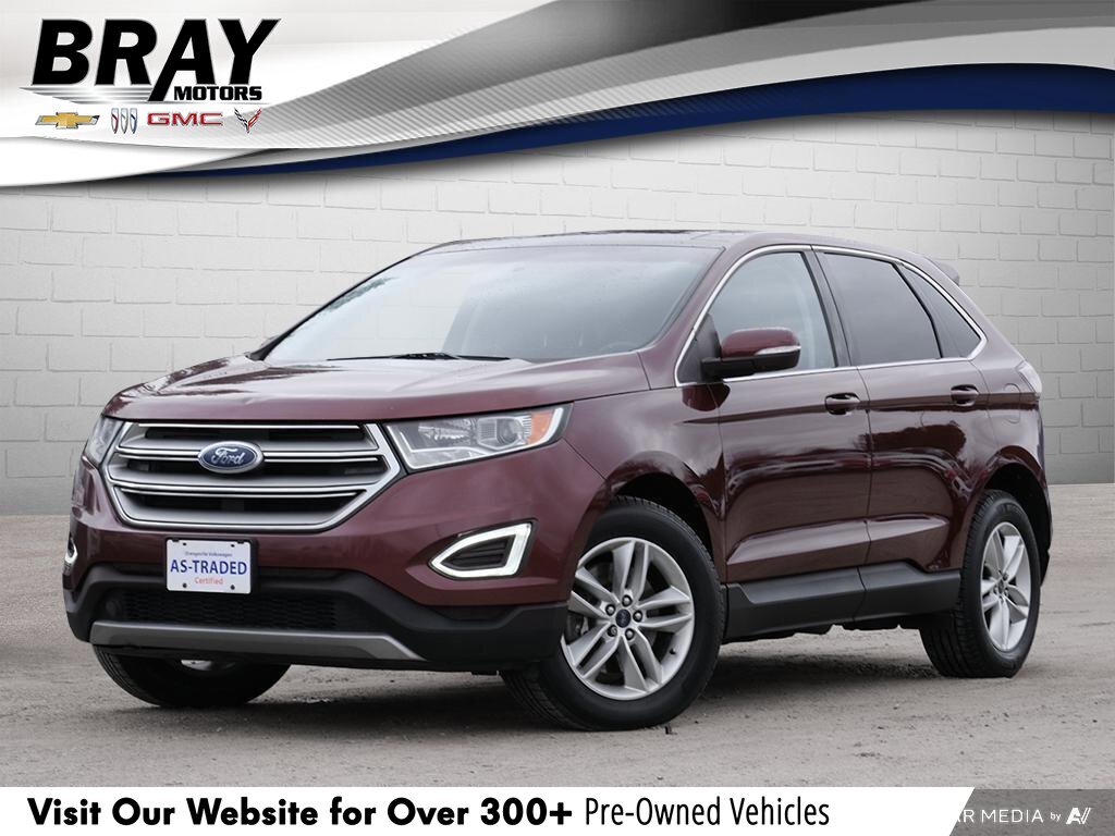 2016 Ford Edge SELCERTIFIED AS-TRADED, ONE-OWNER, NAV, BACKUP CAM