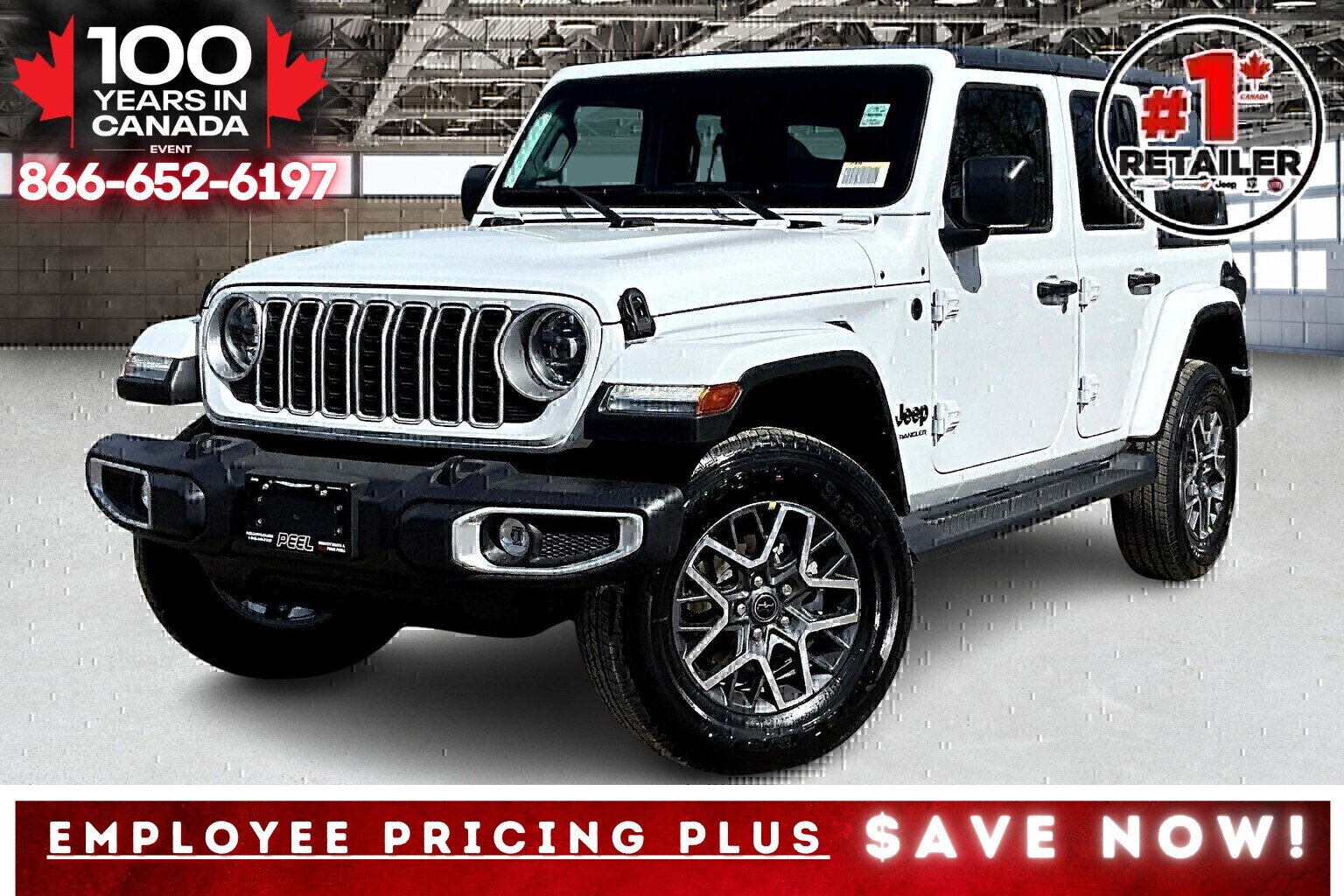 2025 Jeep Wrangler SAHARA | 18" Alloys | Hardtop | Side Steps