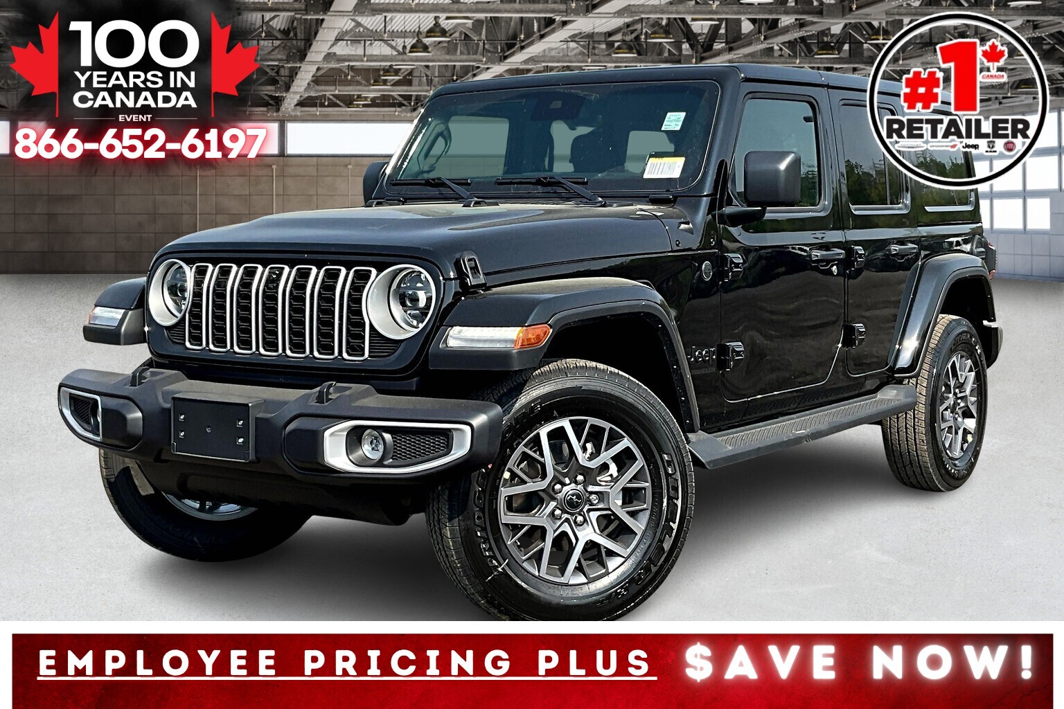 2025 Jeep Wrangler SAHARA 4DR | Hardtop | Leather | Safety&Tech Grp