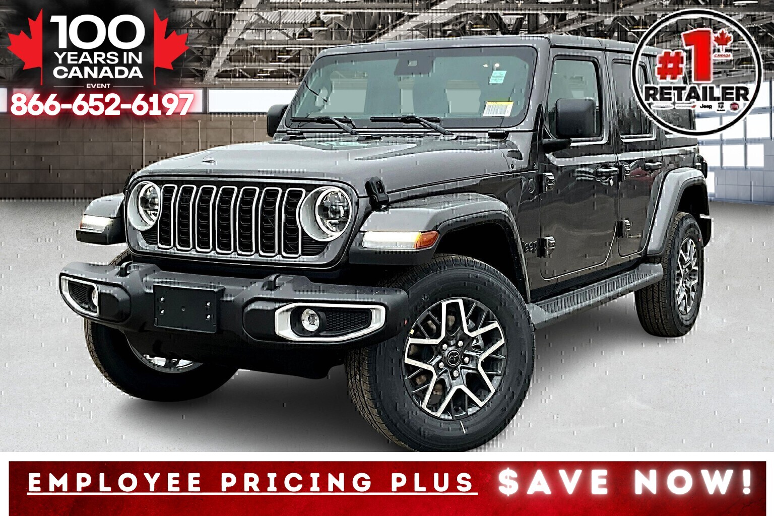 2025 Jeep Wrangler SAHARA 4 DOOR | Leather | Hardtop | Side Steps