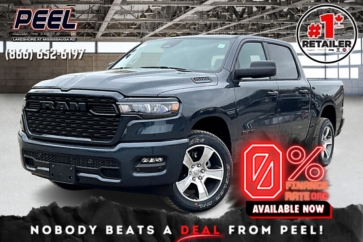 2025 Ram 1500 TRADESMAN CREW | Level 1 | Sport App Pkg