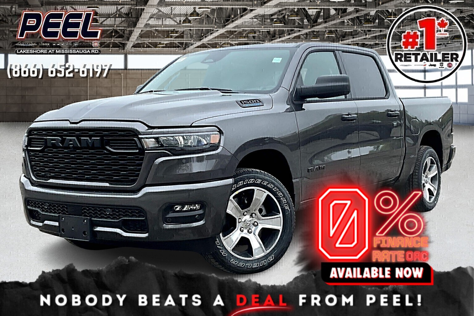 2025 Ram 1500 TRADESMAN CREW | Level 1 | Sport App Pkg