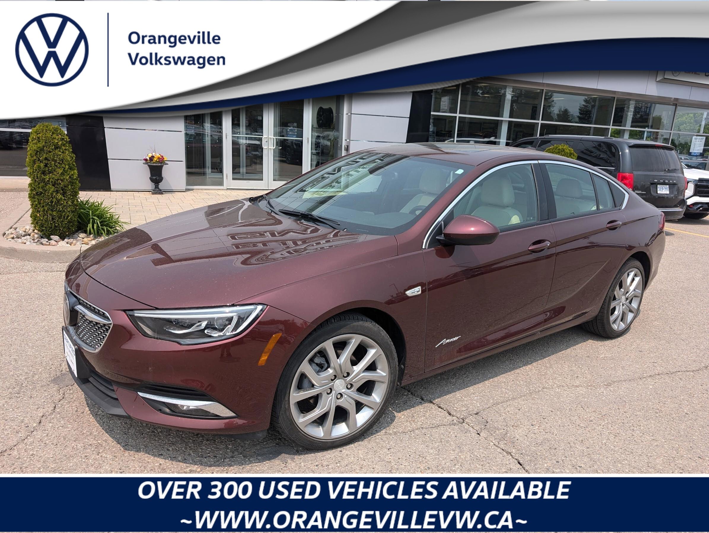 2019 Buick Regal AvenirAVENIR, 2.0T, NAV, ROOF, HTD LEATHER, CLEAN!