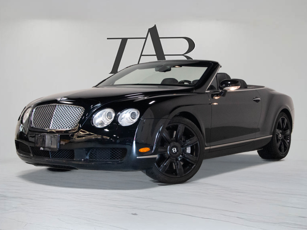 2008 Bentley Continental GTC CONVERTIBLE   20" RIM   NAV   HEATED SEATS, Toronto, Cash