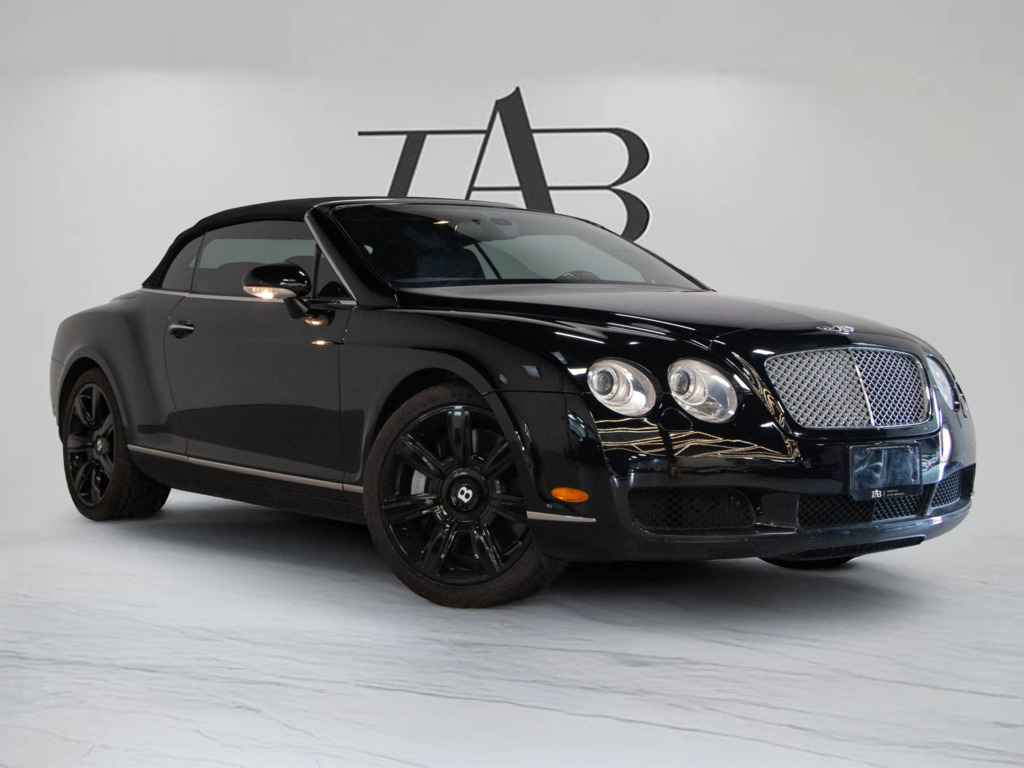 2008 Bentley Continental GTC CONVERTIBLE   20" RIM   NAV   HEATED SEATS, Toronto, Cash