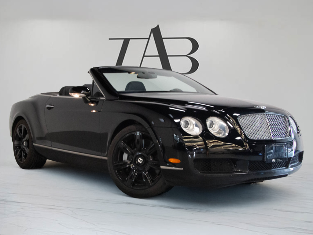 2008 Bentley Continental GTC CONVERTIBLE   20" RIM   NAV   HEATED SEATS, Toronto, Cash