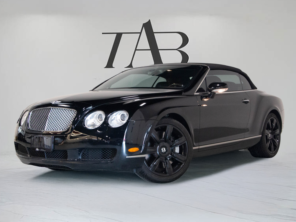 2008 Bentley Continental GTC CONVERTIBLE   20" RIM   NAV   HEATED SEATS, Toronto, Cash